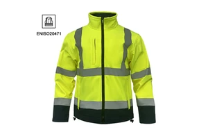 Hi Vis Custom Garment Security Uniform Reflective Work Jacket
