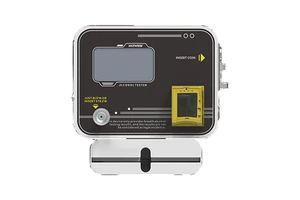 One-way Anti-reflux Mouthpiece WGSensor AT329 Freestanding/Wall-Mounted Fuel Cell Alcohol Tester with LED LCD Display