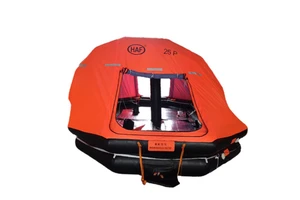 Factory Direct Sale Throwing Type Inflatable Life Raft with CCS Certification Types of Liferaft 25 Man