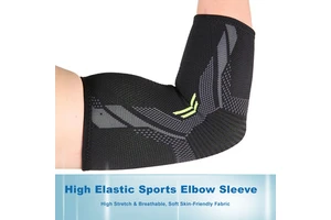 Men Women Basketball Cycling Sports Protective Gear Custom Nylon Compression Breathable Sweat Wicking Elbow Arm Sleeves