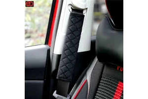 2Pcs Car Seat Belt Cover Universal Auto Plush Shoulder Cushion Protector Safety Belts Other Interior Accessories 2024
