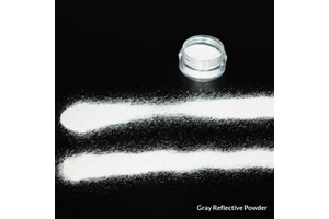 Clothing Leather Fabric Gray Reflective Powder Life-Saving Supplies Advertising Materials Screen-Printing High-Refractive