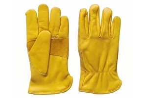 Professional Leather Driver Gloves Durable Work Gloves Welding Safety Gloves Industrial Protective Heavy Duty Wear