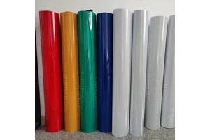 Honeycomb Reflective Sheeting Glossy Surface UV & Water Resistant PVC Material VINYL