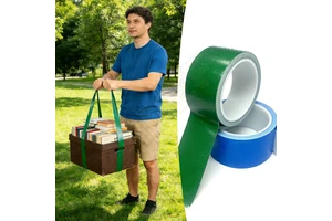 High-Visibility Reflective Hot Melt Fabric Tape for Road Safety and Construction Zones