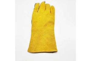 30/35/40cm Welding Cow Leather Work Gloves Cut Resistant Working Gloves/Welding Gloves