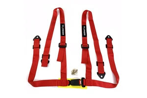 Racing Car Seat Belt 2inch 4 Point Custom Logo Strap Seat Belts Harness Safety Shoulder Straps Adjustable Safety Harness