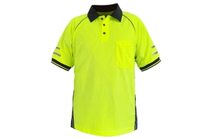 Hot Selling Breathable Waterproof Safety Shirt Security Vest Work Hi Vis Reflective Shirts for Men Customized Logo Fabric