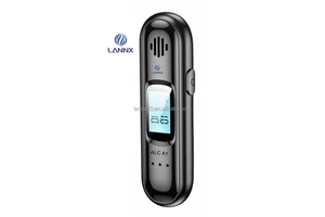 LANNX ALC A1 Manufacturer Digital Display Alcohol Tester Rechargeable Alcotester Breathalyzer Portable Alcohol Breath Tester