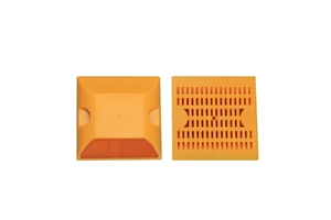 High Reflectivity Double-sided Standard White/yellow/red Reflector, cat Eye Road Stud Engineering Plastic