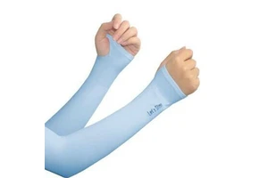 Summer Ice Silk Cuff Outdoor Sports Sunscreen Breathable Ice Sleeve Cycling Fishing Digital Print UV protection Arm Guard