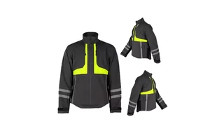 High Visible Jacket Polyester Fabric Working Clothing Reflective Safety Vest Runners Safety Clothing