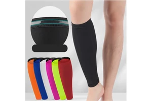 Outdoor Riding Running Compression Calf Sleeve Non-slip Protective Sports Gear Shin Sleeves