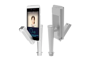 Pre-Job Breathalyzer Customizable Biometric Access Control Terminal Support SDK OEM Face Recognition Breath Alcohol Detection