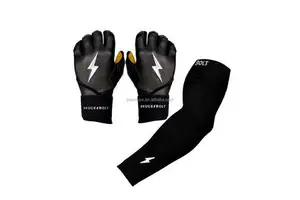 XUYE Custom Design Polyester Broce Bolt Baseball Arm Elbow Compression Sleeve Protective Football Basketball Sports Youth Adults