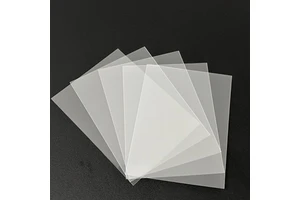 20C Flat-Mouth Small Card Protective Film CPP High-Transparency Sleeve (66x91mm) For Idol Cards Photo Protection