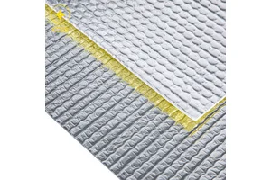 Superior Double-Layered Reflective Foil for Industrial Use 10mm Bubble Core Modern Square Sheet Heat Insulation Material for