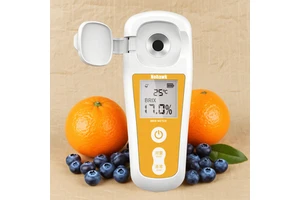Digital Refractometer Brix LCD Sugar Meter For Fruit Wine Beer Alcohol Sugar Concentration Tester