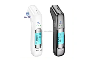 LANNX ALC A2 Fast Shipping Portable Alcohol Detector Handheld Backlight Digital Breathalyzer Analyzer Air Blowing Alcohol Tester