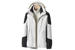 Wholesale Winter Outdoor 3 In 1 Jacket Windbreaker Waterproof Mountaineering Suit Ski Overall For Men