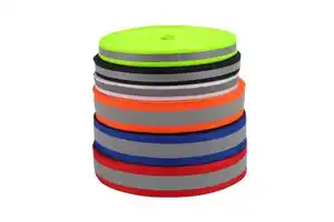 Custom High-Quality Reflective Loop Tape for Safety and Outdoor Gear Manufacturing