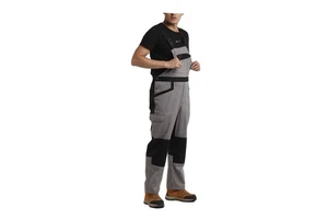 Safety Workwear Relaxed Fit Mens Bib Pant Coveralls
