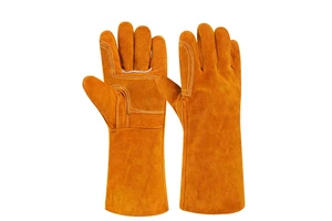 Wholesale High-quality Welding Gloves for Safe Work Welding Gloves Leather