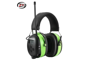 Bluetooth 5.4 Hearing Protection Headphones 25dB NRR Safety Earmuffs Handfree with Music Telephone for Mowing, Workshops