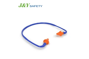 Reusable PU Foam PP Band Industrial Safety Ear Protectors ANSI NRR 22dB Noise Reduction CE Certified Hearing Protection (BDS
