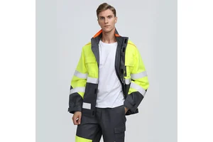 Safety Construction Workwear Uniform Work Clothing Industry Jackets and Trousers