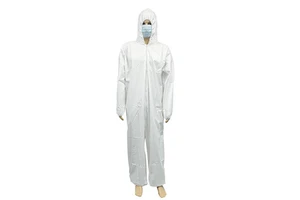DE MING OEM Safety Equipment Class II Industrial Work Protective Coveralls CE Certified ISO13485 Model DM2013002 Hood Long