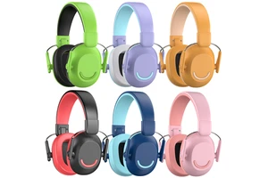 Wholesale Headband Foldable Noise Cancelling Hearing Protector Child Adjustable Ear Protection Earmuff Kids Ear Muffs Defender
