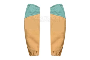 Leather Arm Sleeves for Welding-Heavy Duty Cowhide Anti-Slip & Breathable Welding Arm Guards Safety Sleeves for Welders