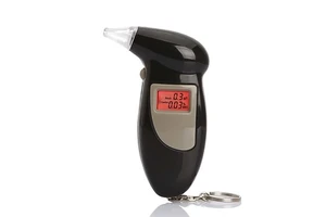 Measurement Range 0.00 - 0.19% BAC 0.0-1.9g/L Digital Breath Alcohol Tester Detector Breath Analyzer Breathalyzer
