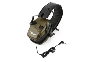 Hearing protection Equipment Camouflage Electronic Headphones Earmuffs Ear Defenders for Impact Sport