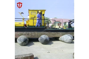 BV Certificated Floating Boat Dock Marine Pontoon Roller Inflatable Rubber Airbag For Ship Launching/ Landing