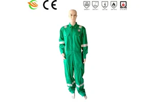 Factory Outlet Hi-vis Safety Uniforms CE Certified FR Cotton Workwear Coveralls