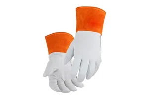 Flexible Leather Design For Workshop Safety And Comfort TIG MIG Welding Gloves Professional TIG MIG Welding Gloves