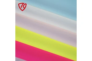 LX EN20471 Reflective Vinyl Fabric Fluorescent Clothing Material for High Visibility & Safety