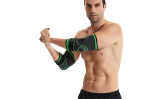 Manufacturer Breathable Knitted Hand Protection Brace Outdoor Sports Arm Sleeve