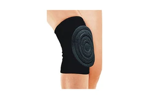 Flexible 100% Polyester Elbow & Knee Pads Outdoor Protective Knee Sleeve Thin White/Black S-XL Universal Fit