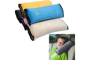High Quality Baby Children Safety Strap Car Seat Belts Pillow Shoulder Protection Car Styling Accessories Gray Blue Pink 3 Color