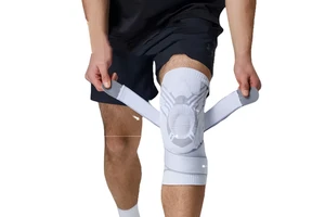 Factory Sports Breathable Lightweight Nylon Sports Fitness Anti-Slip Protective Bandage Compression Knee Brace Sleeves
