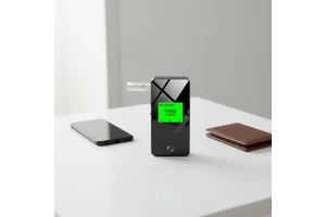 Rapid Sensing Alcohol Tester Energy Saving High Sensitivity Detector Fast Preheating Rechargeable LCD Digital Breath Testing