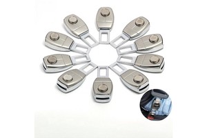 Universal Auto Accessories Seat Belt Clip Safety Belt Extender Car Interior Decoration Seat Belt Buckle Universal Type Latch
