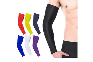 Sports Protect Arm Sleeves for Unisex UV Protective UPF 50 Long Sun Sleeves
