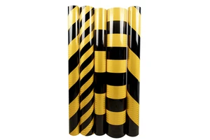 3HAO Black Yellow PET HIP Prismatic Reflector Reflective Sheeting