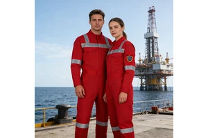 100% Cotton Mining Coal Oil Gas Field Fire Retardant Work Workwear Overall Welding Hi Vis Reflective Flame Resistance Coverall