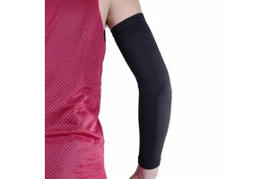 Wholesale Stretching Spandex Arm Support Cotton Basketball Sports Arm, China Protector Protective Sleeves for Arm