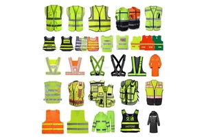 Tricot Mesh Fabric Work Shirt Short Sleeve Reflection Safety Shirt Triangle Softshell Jacket 5xl Two Tone Safety Vest